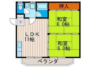 ネオハイツ生長の物件間取画像